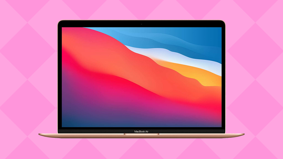 Three cheers for the red, white and blue (and orange and pink and every other bold hue). This  MacBook Air is $100 off. (Photo: Amazon)