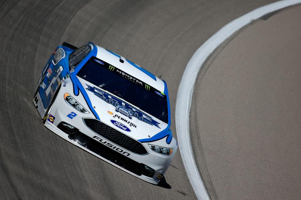 Brad Keselowski has two second-place finishes in his last three races. (Getty)