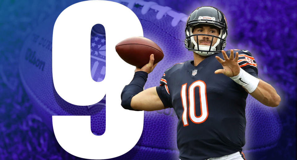 <p>In a weird scheduling quirk, the Bears have four games in a row against the AFC East after their bye. The good news is the AFC East stinks, and the one tough game against the Patriots is in Chicago. (Mitchell Trubisky) </p>