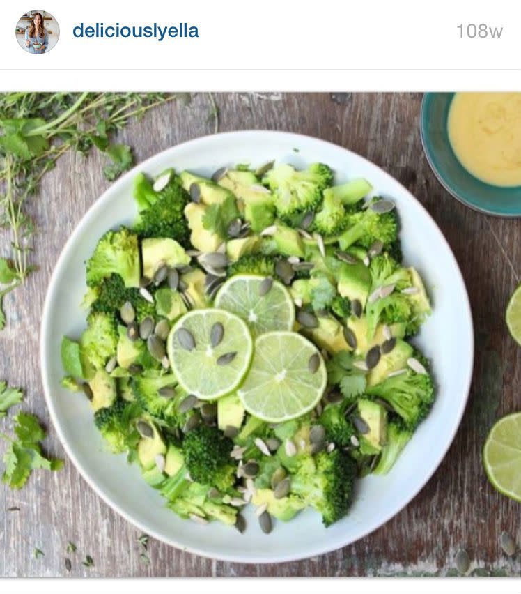 Easy green salad