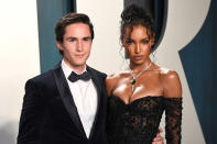 <p>The supermodel and Borrero <a href="https://people.com/style/jasmine-tookes-marries-juan-david-borrero-in-ecuador/" rel="nofollow noopener" target="_blank" data-ylk="slk:tied the knot;elm:context_link;itc:0;sec:content-canvas" class="link ">tied the knot</a> in his native Ecuador on Sept. 4.</p> <p>For the ceremony, which was attended by a number of friends and fellow models, Tookes wore a hand-embellished floral lace Zuhair Murad gown with long sleeves and a high collar. </p> <p>"We both wanted to be as classic and traditional as we could with our outfits," the model told <i>Vogue</i>. </p> <p>"Still can't believe I'm living in a real life fairytale with you <a href="https://www.instagram.com/juandavidborrero/" rel="nofollow noopener" target="_blank" data-ylk="slk:@juandavidborrero;elm:context_link;itc:0;sec:content-canvas" class="link ">@juandavidborrero</a> ❤️ 9.4.21. I'm officially Mrs. Borrero ✨" Tookes <a href="https://www.instagram.com/p/CTkl0ouJz58/?utm_medium=copy_link" rel="nofollow noopener" target="_blank" data-ylk="slk:wrote on Instagram alongside several stunning;elm:context_link;itc:0;sec:content-canvas" class="link ">wrote on Instagram alongside several stunning </a>shots from the big day, including one of the pair standing at the altar and walking down the aisle.</p>