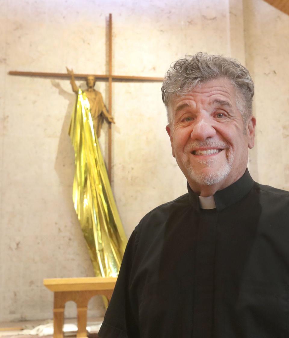 Father Phil Egitto of Our Lady of Lourdes Catholic Church will offer a message of hope at the annual Easter sunrise service on Sunday at the Daytona Beach Bandshell. "Easter calls us to boldly live our faith with action," he said.