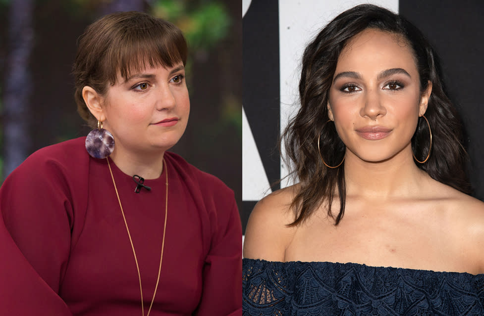 Lena Dunham has apologized to Aurora Perrineau — a year after she publicly cast doubt on Perrineau’s sexual assault allegations against a <em>Girls</em> writer and producer. (Photo: Getty Images)