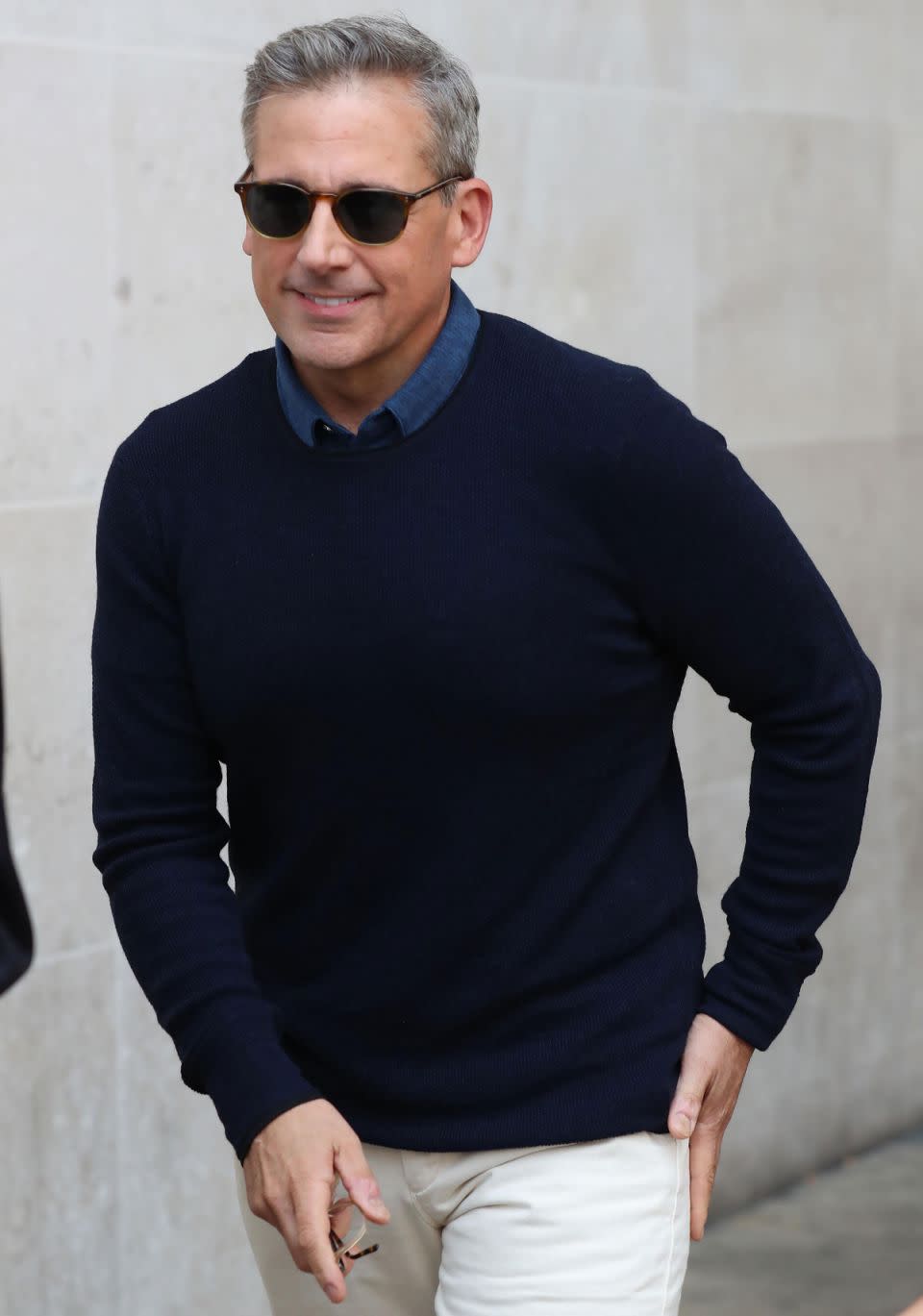 He may be the star of Despicable Me 3, but Steve Carell's is more so desirable than despicable with his hot new look. Source: Getty