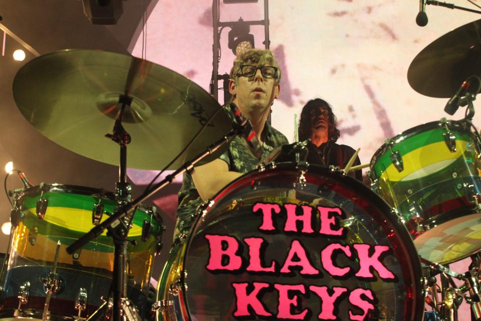 The Black Keys perform at Fiserv Forum in Milwaukee on Oct. 4, 2019.