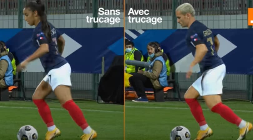  France football advert Women's World Cup 2023 Orange 