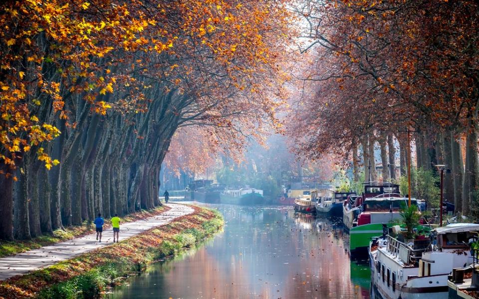 The Canal du Midi near Toulouse in autumn (Getty/iStockphoto)