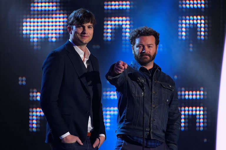 Los actores Ashton Kutcher y Danny Masterson