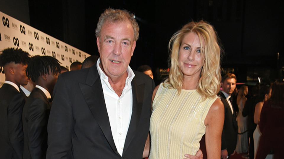 Jeremy Clarkson and Lisa Hogan attend the GQ Men Of The Year Awards at the Tate Modern in 2017