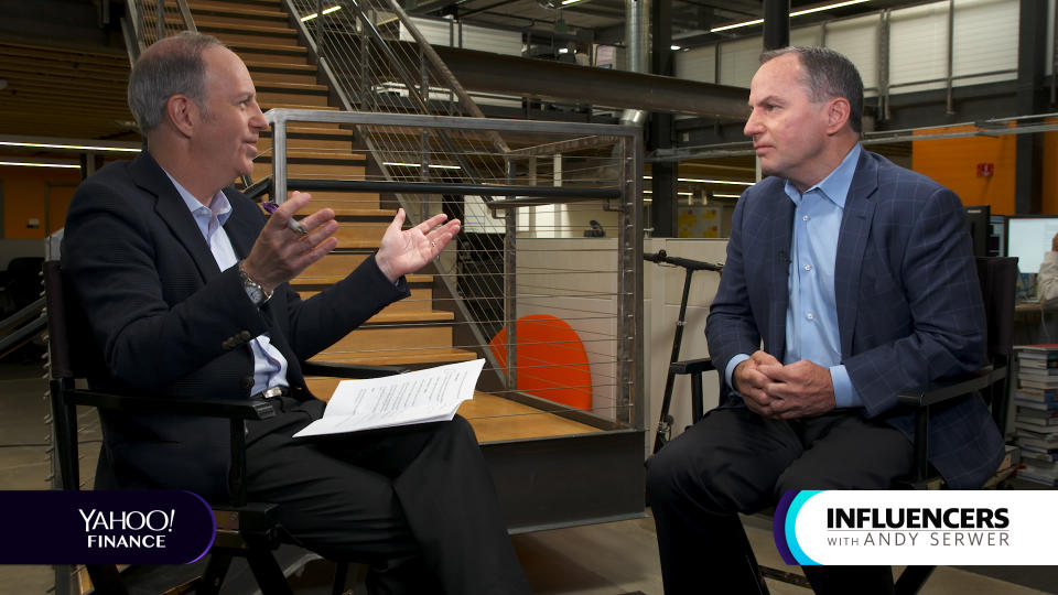 Intel CEO Bob Swan appears on Influencers with Andy Serwer.