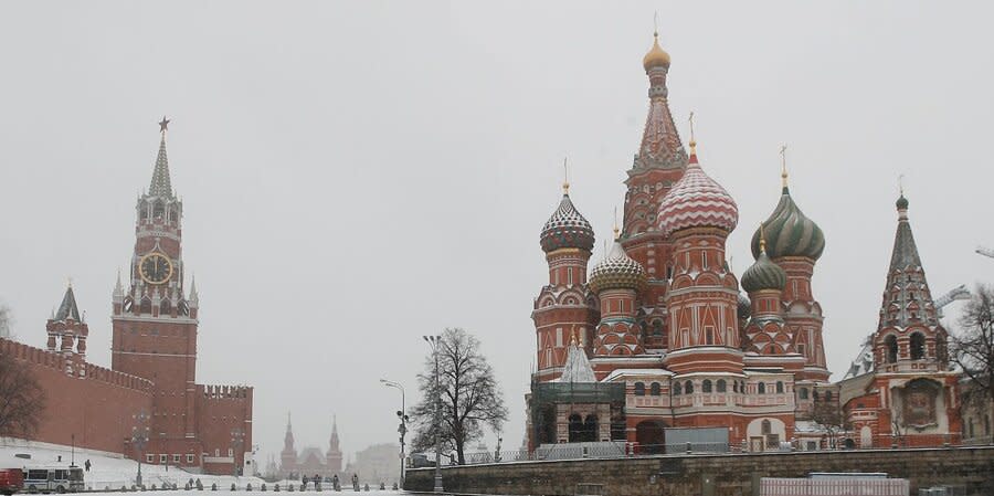 Red Square, Kremlin, March 31, 2020.