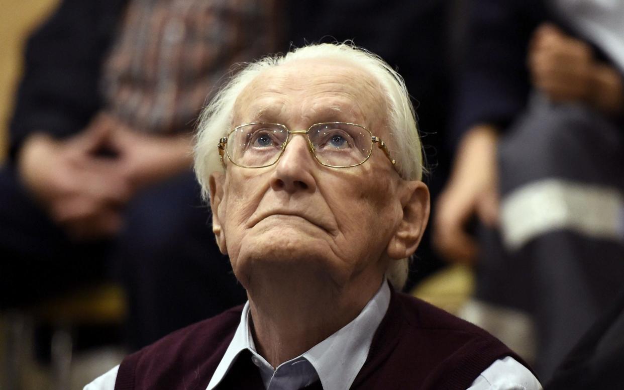 Former SS officer Oskar Groening exhausted the legal appeals process in December  - AFP