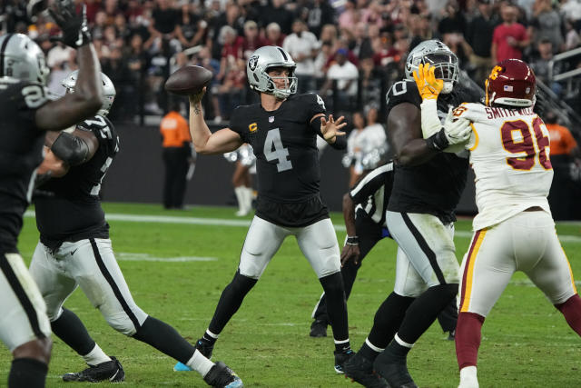 Raiders release Derek Carr; Should Commanders pursue Carr?