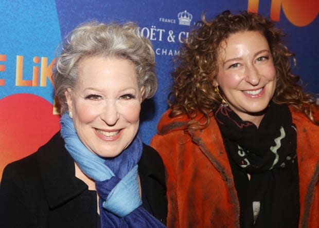 Bette Midler and Sophie von Haselberg<p>Bruce Glikas/WireImage</p>