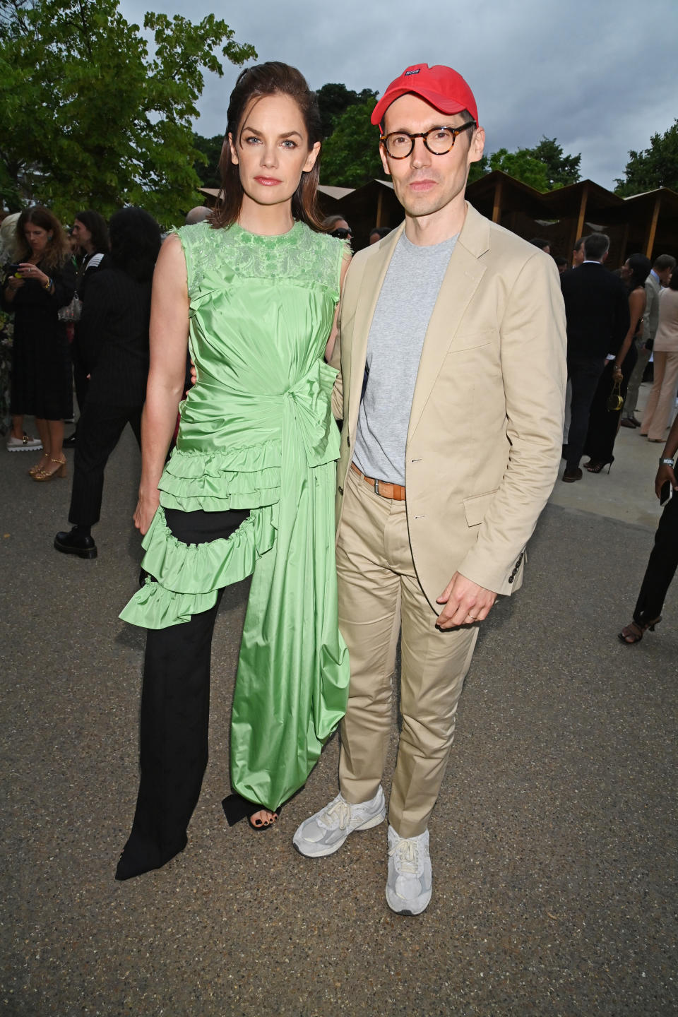 Ruth Wilson and Erdem Moralioglu attend The Serpentine Summer Party 2023