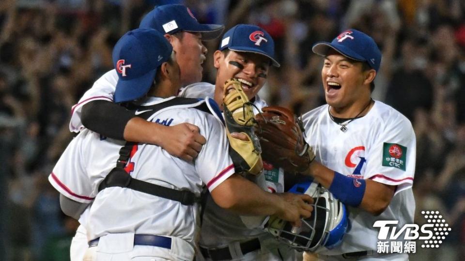 中華隊奪得連二勝。（圖／胡瑞麒攝）