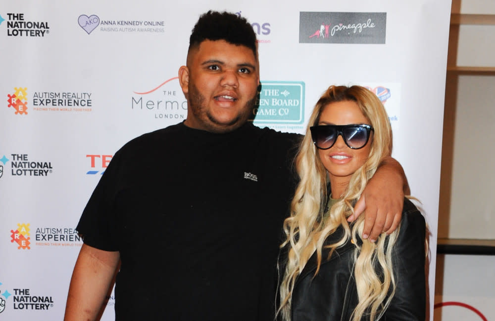 Katie Price says she's going to make another film about her son Harvey credit:Bang Showbiz