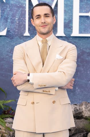 <p>Jeff Spicer/Getty Images</p> Jonah Hauer-King at the U.K. premiere of <em>The Little Mermaid</em> (2023)