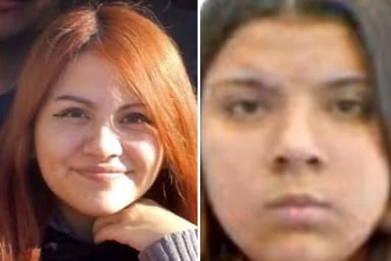 Brenda Uliarte y su amiga Agustina Díaz; las dos están detenidas por el atentado contra Cristina Kirchner