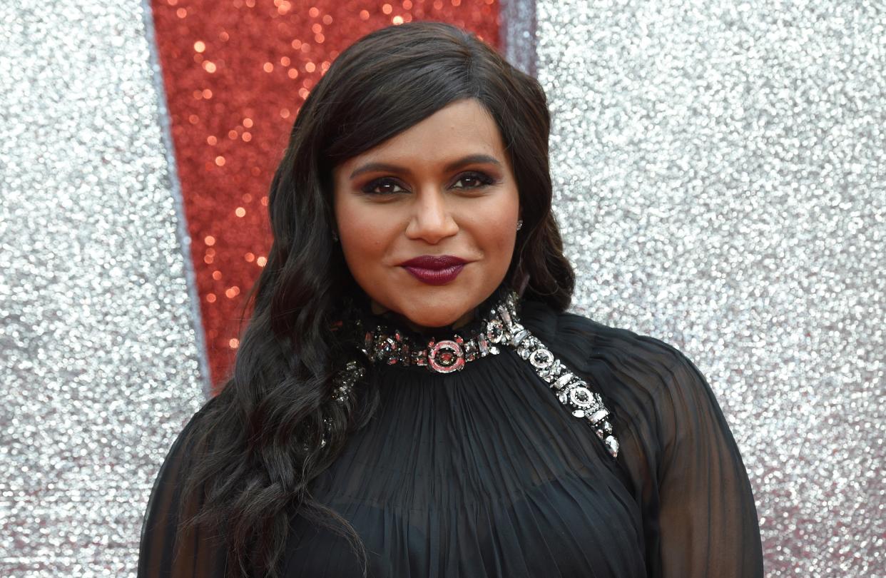 Mindy Kaling attends the European premiere of the film &ldquo;Ocean's 8&rdquo; in London in June. (Photo: ANTHONY HARVEY via Getty Images)