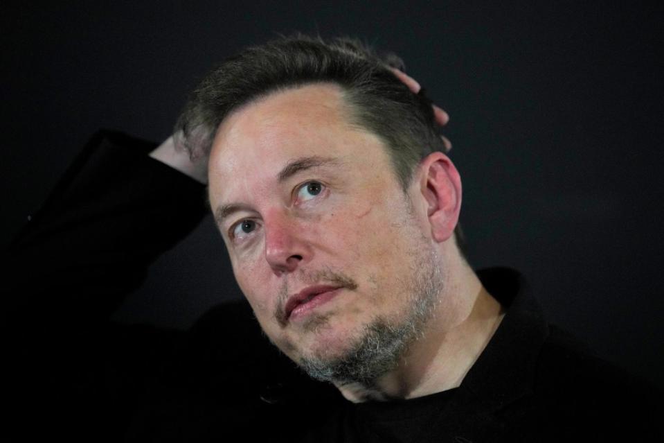 X owner Elon Musk lashed out at Australia for attempting to “censor” content. AP