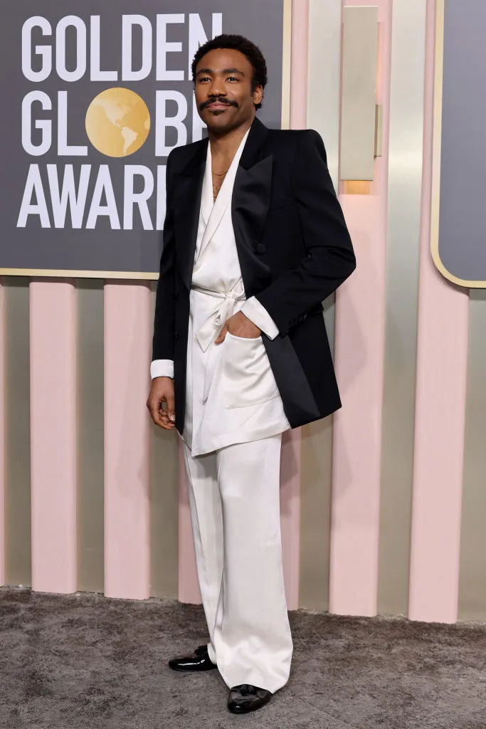 Donald Glover attend the 80th Annual Golden Globe Awards on Jan. 10 at the Beverly Hilton in Beverly Hills, Calif. (Photo: Amy Sussman/Getty Images)