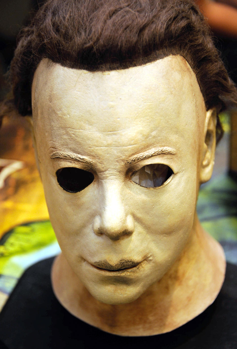 BURBANK, CA - OCTOBER 27:  Mask of Michael Myers from 