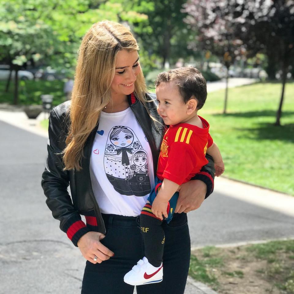 World Cup WAGs and family