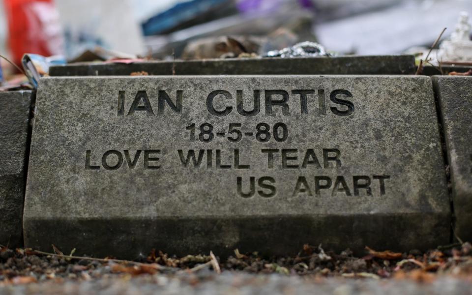 Ian Curtis, frontman of post-punk band Joy Division, was born in Macclesfield