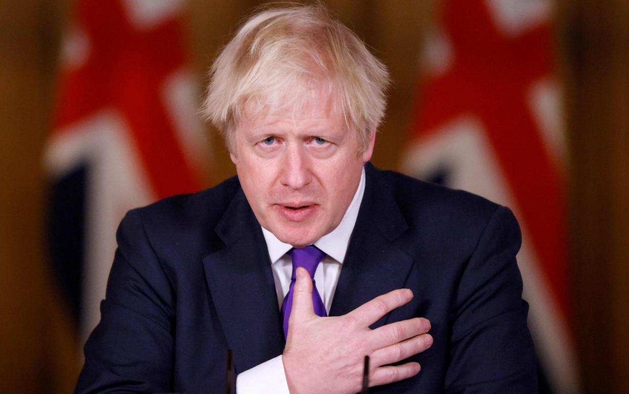 Boris Johnson - John Sibley/AFP