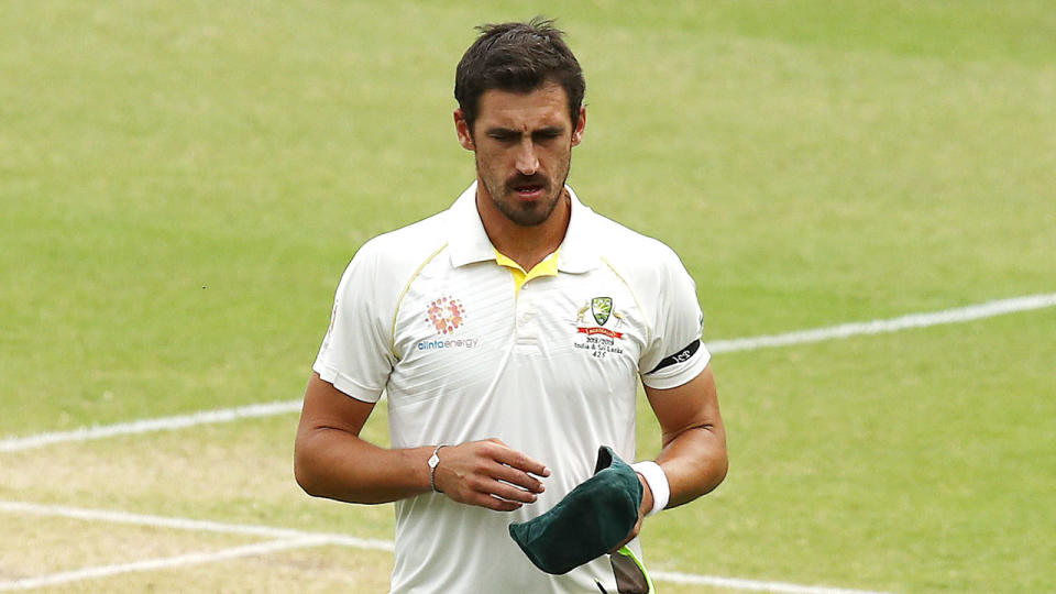 Mitchell Starc has been hit from pillar to post by former cricketers this week. Pic: Getty