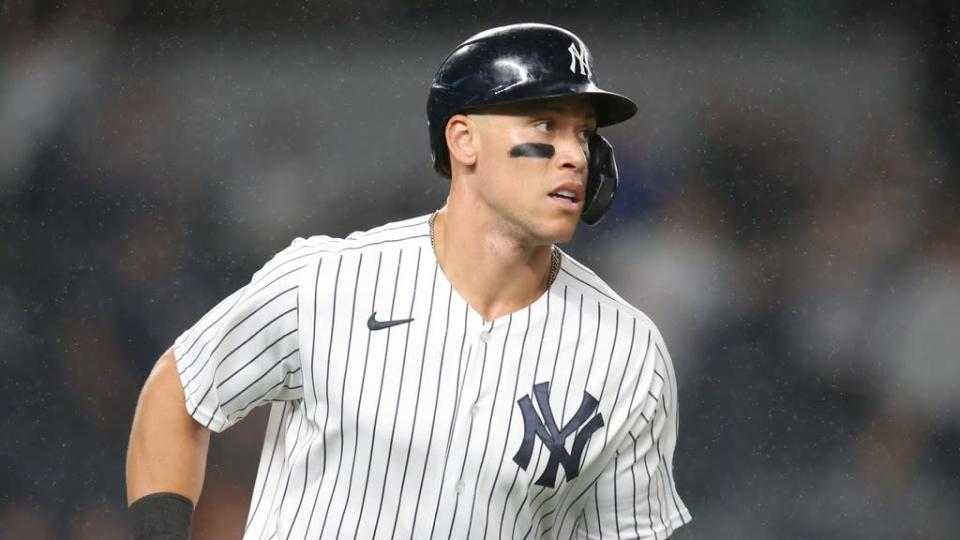 Aaron Judge looks after hit cropped 9/21/2021