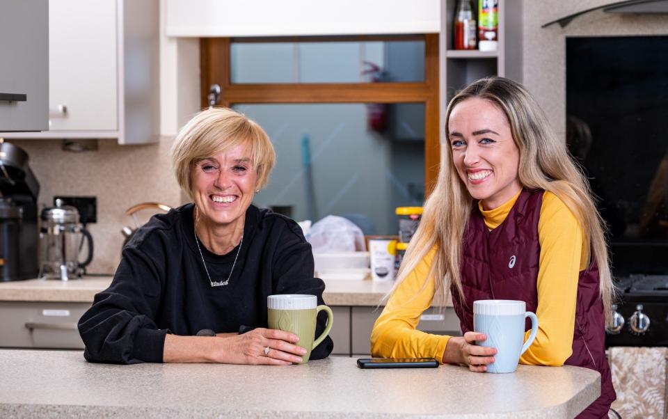 Eilish and Liz McColgan