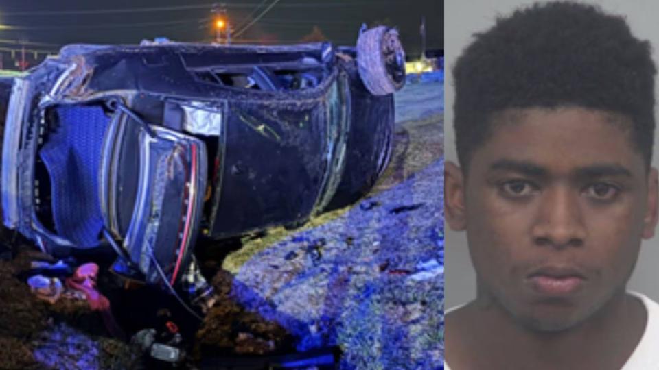 Teen Street Takeover Suspect Hits Two Cop Cars Using Stolen Dodge Charger