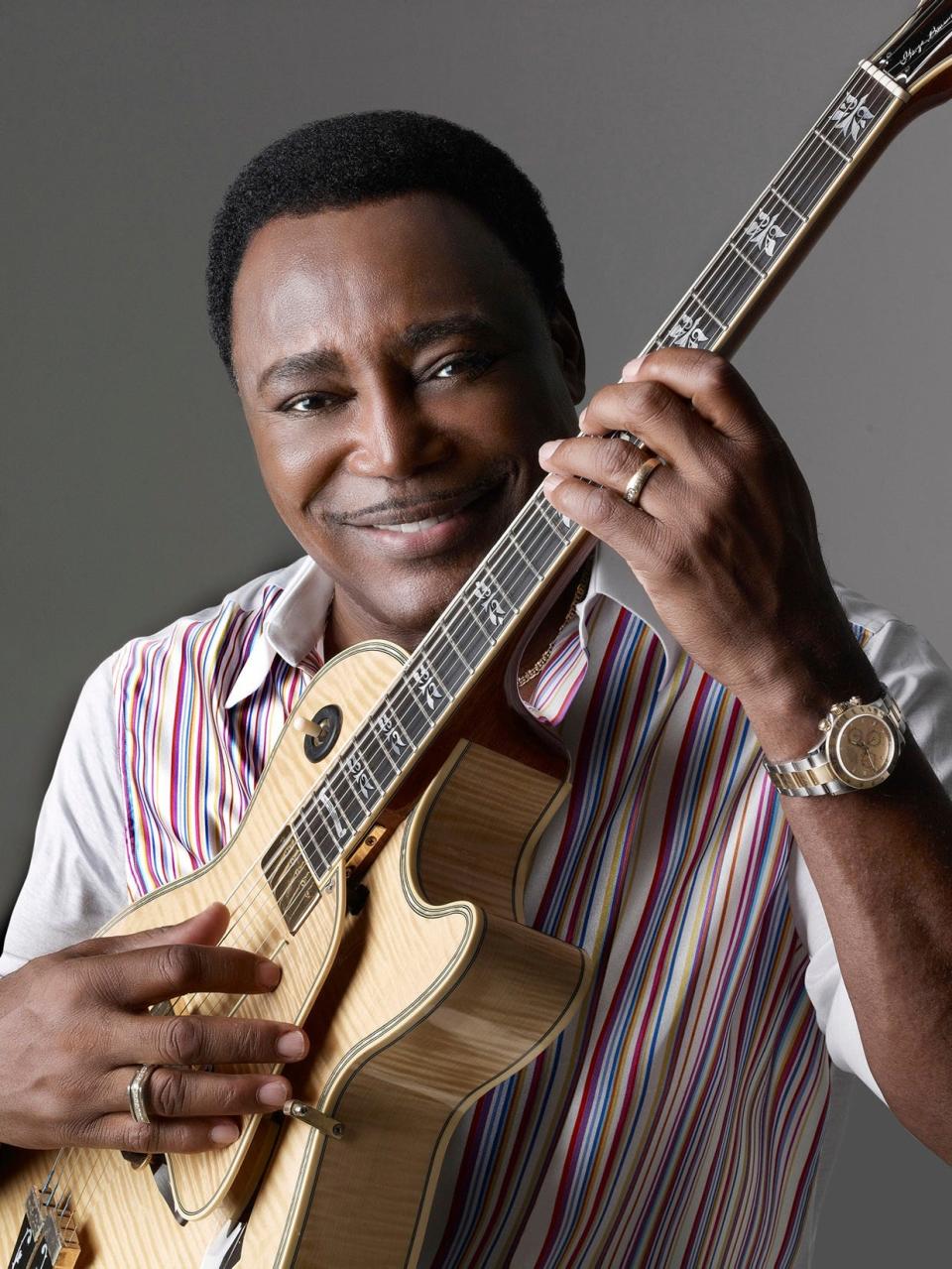 George Benson will perform at the Jazz on the River.