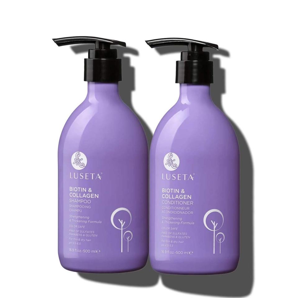 Luseta Biotin &amp; Collagen Shampoo &amp; Conditioner Set 2 x 16.9oz