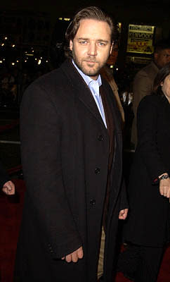 Russell Crowe at the Hollywood premiere of Ali