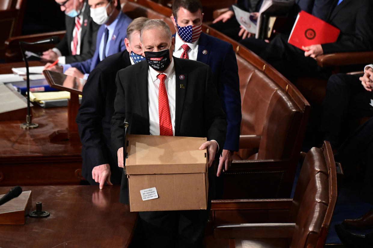 Image: Congress Holds Joint Session To Ratify 2020 Presidential Election (Erin Scott / Pool via Getty Images file)