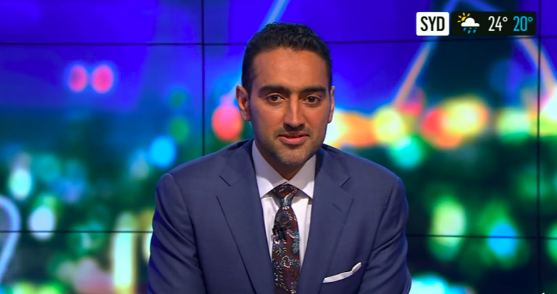 <em>The Project</em> host Waleed Aly was praised by many for his powerful monologue following the Christchurch terror attacks on Friday. Photo: Channel Ten