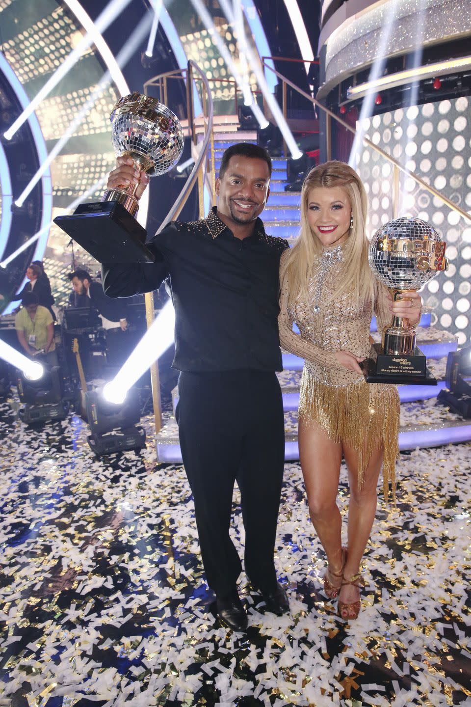 Alfonso Ribeiro & Witney Carson