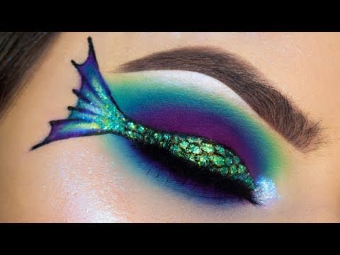8) Mermaid Eyeliner Makeup Tutorial