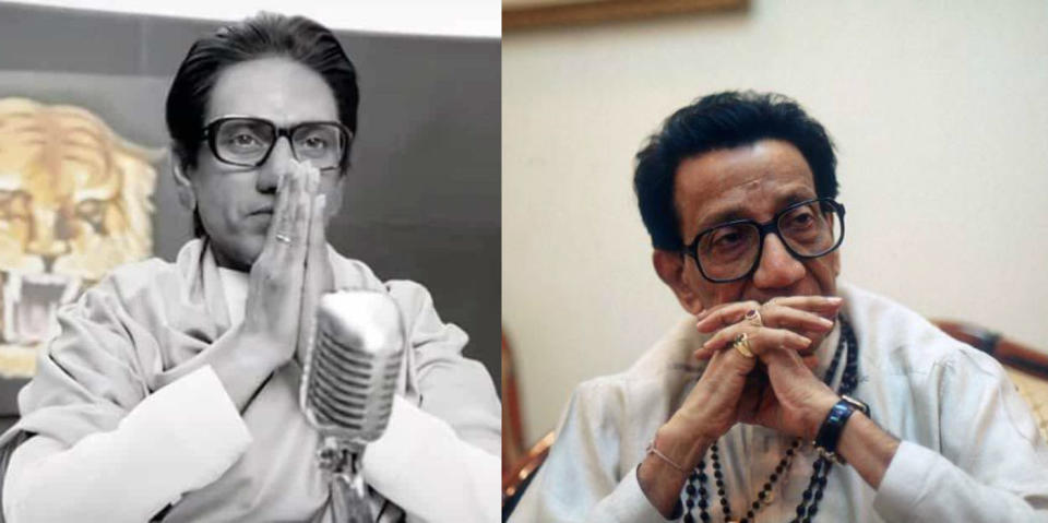 'Thackeray' follows the life of the infamous Balasaheb Thackeray, the founder of the Indian political party Shiv Sena. Nawazuddin plays the titular role in this biopic.