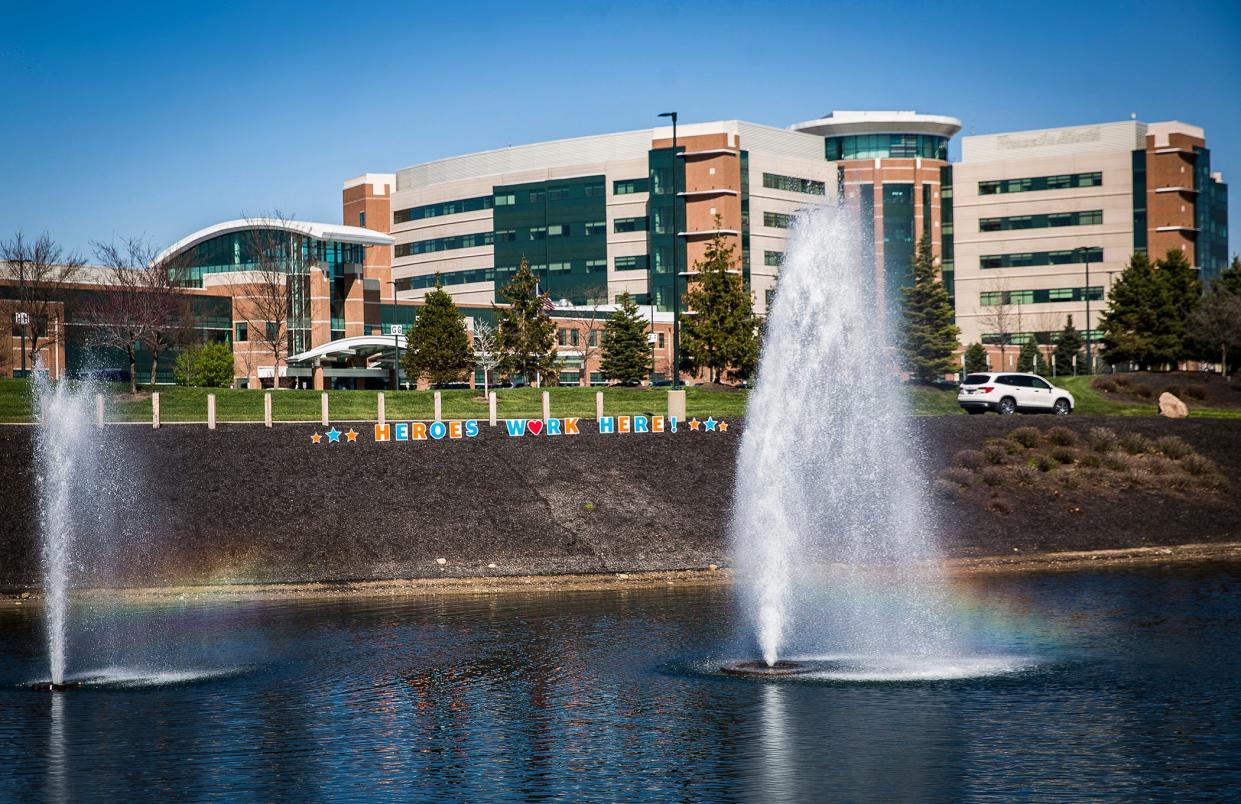 Reid Health Hospital in Richmond. PI File. 