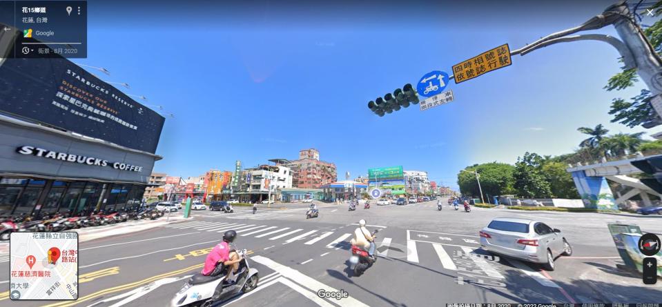 圖／2021年花蓮縣最容易發生交通事故路段。