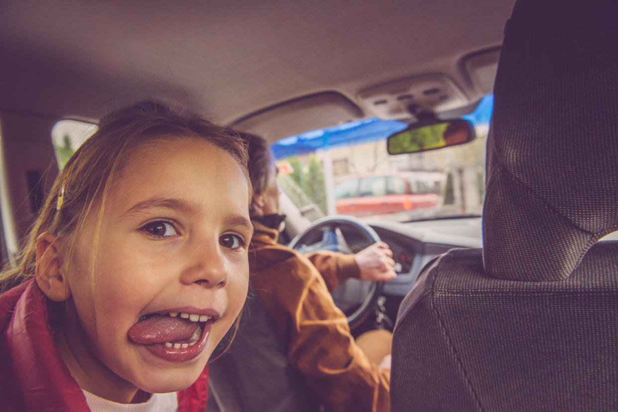 Parents are getting distracted when driving with children [Photo: Getty]