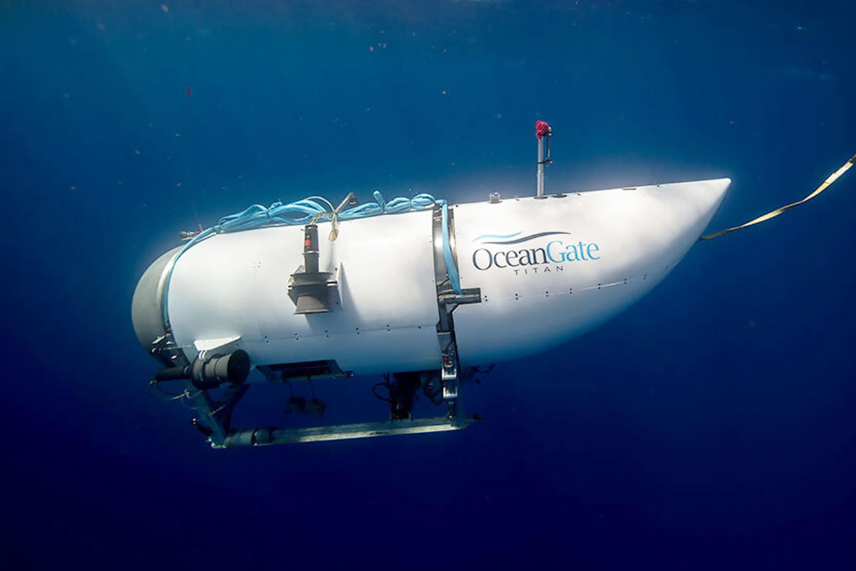 Titanic tourist submersible Ocean GateOcean Gate / Handout/Anadolu Agency via Getty Images