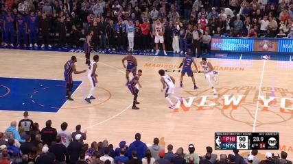 Top Plays from New York Knicks vs. Philadelphia 76ers