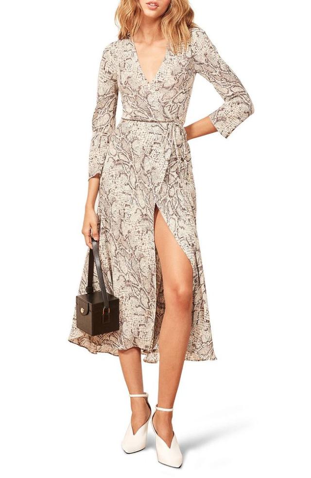 Kelly Ripa's Wrap Dress Is on Major Sale at Nordstrom (Along with So Many  Other Cute Reformation Dresses)