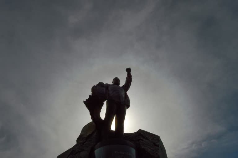 United Nations figures show significant support remains not just for Hugo Chavez, a statue of whom is seen here, but also for his socialist revolution