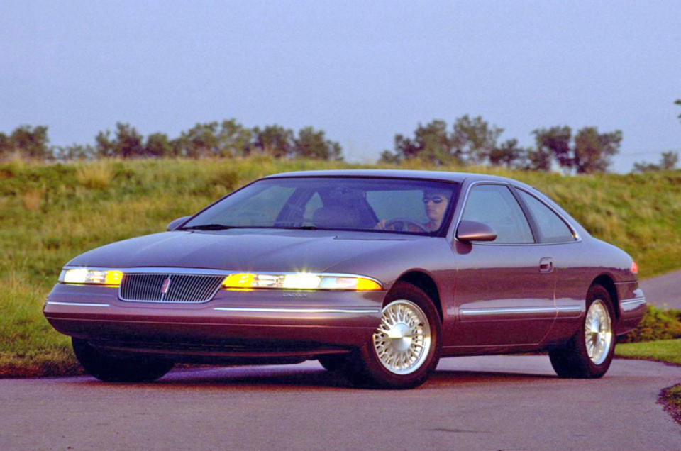 <p>The Mark VIII was an opulent grand tourer produced by Lincoln from 1993 to 1998 and rivalled the Cadillac Eldorado. It used a similar platform to that found on the Ford Thunderbird and Ford Cougar, although it was slightly larger. It had a long bonnet and a sharp front end, complete with elongated headlights. </p><p>Its 4.6-litre V8 powerplant it produced <strong>280bhp</strong>. A facelift arrived in 1997, which gave it a smoother front and rear. In total,<strong> 122,060</strong> were made.</p>